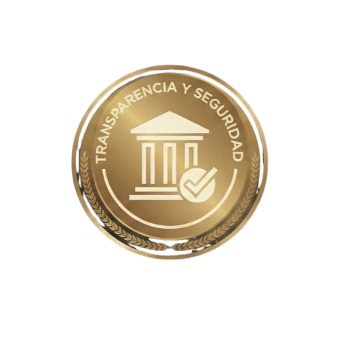 Gold seal symbolizing transparency and security in real estate legal processes for Riviera Maya property investments.