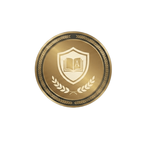 Gold seal representing legal quality guarantee for real estate services in Playa del Carmen.